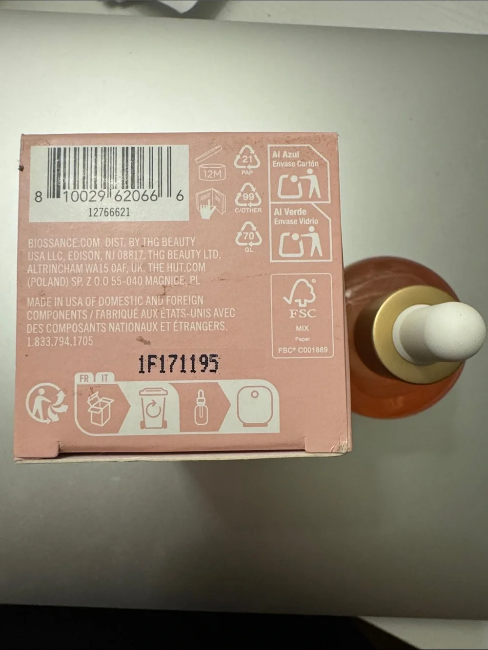 Biossance Rose-Toned Squalane + Vitamin C Face Oil